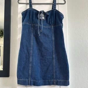 Urban Outfitters Blue Denim Dress